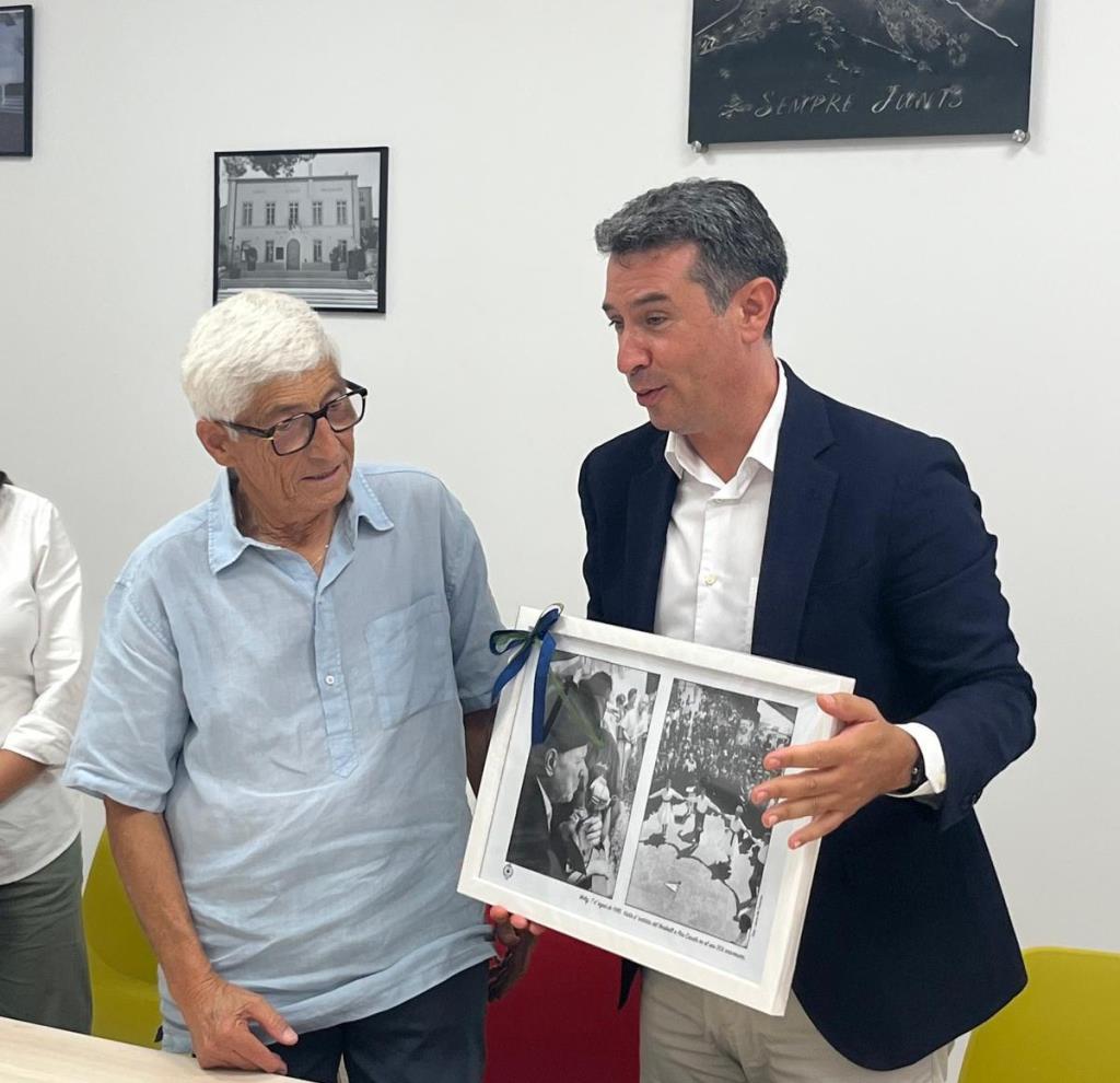 El Vendrell i Prada de Conflent formalitzen el seu agermanament amb motiu del llegat de Pau Casals. Ajuntament del Vendrell