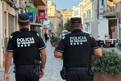 El Vendrell implanta noves mesures per reforçar la seguretat en el comerç local. Ajuntament del Vendrell