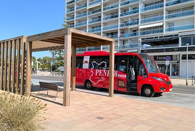 El Vendrell posa en marxa un bus llançadora per connectar el centre i la costa durant l’estiu. Ajuntament del Vendrell