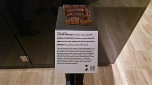 El VINSEUM millora l’accessibilitat amb el programa “La Mirada Tàctil” de la Diputació de Barcelona