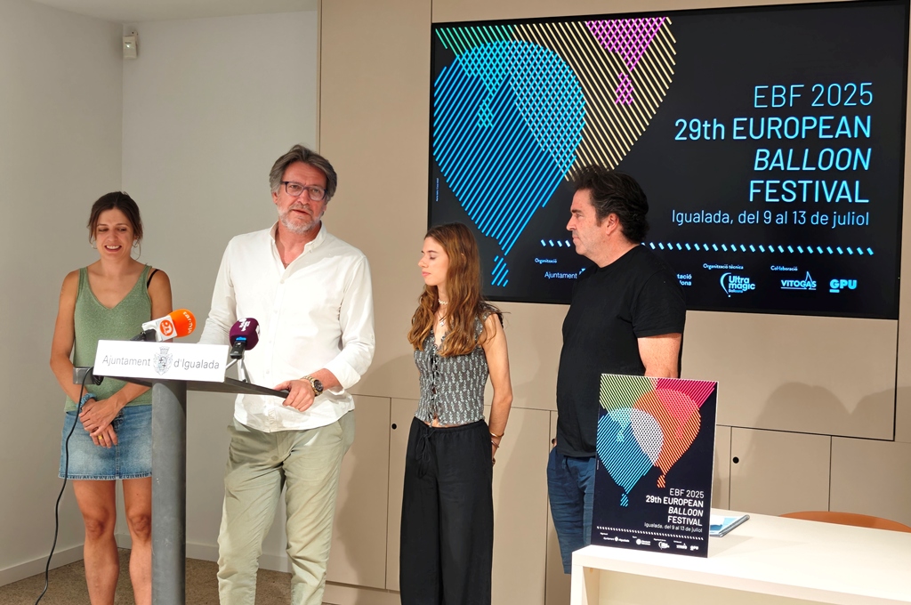Els infants, protagonistes de l’European Balloon Festival 2025 a Igualada. European Balloon Festival