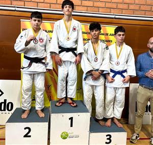 Els judoques de l'Escola de Judo Vilafranca - Vilanova