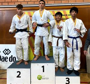 Els judoques de l'Escola de Judo Vilafranca - Vilanova