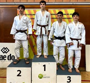 Els judoques de l'Escola de Judo Vilafranca - Vilanova