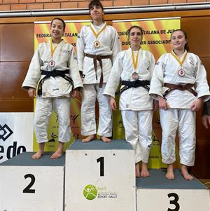 Els judoques de l'Escola de Judo Vilafranca - Vilanova