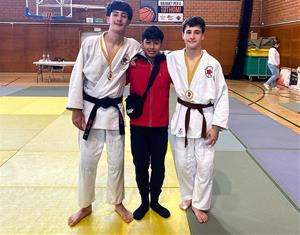 Els judoques de l'Escola de Judo Vilafranca - Vilanova