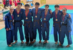 Els judoques de l'Escola de Judo Vilafranca - Vilanova