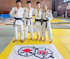 Els judoques de l'Escola de Judo Vilafranca - Vilanova