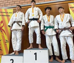 Els judoques de l'Escola de Judo Vilafranca - Vilanova
