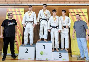 Els judoques de l'Escola de Judo Vilafranca - Vilanova
