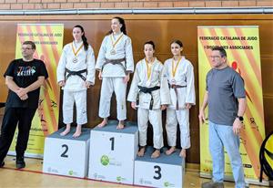 Els judoques de l'Escola de Judo Vilafranca - Vilanova