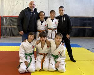Els judoques de l'Escola de Judo Vilafranca - Vilanova