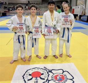 Els judoques de l'Escola de Judo Vilafranca - Vilanova a Tortosa