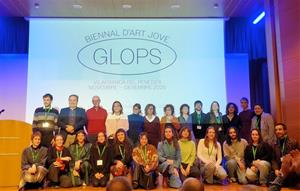 Els participants de la Biennal d’Art Jove al Penedès . Eix