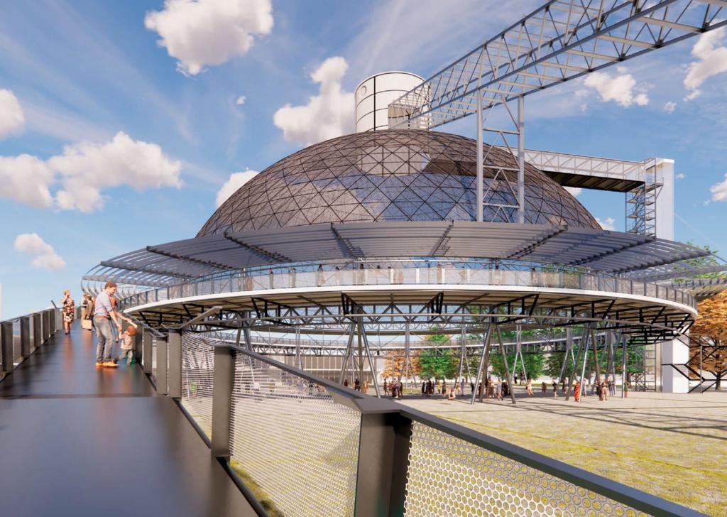 Els promotors de la transformació de la cimentera de Vallcarca presenten el pla urbanístic per fer el 'hub' audiovisual. ACN