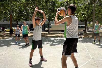Els tornejos de bàsquet 3x3 als barris de Vilafranca. Eix