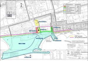 Endesa inicia la fase final del desmantellament de la Central Tèrmica del Foix amb la retirada de la infraestructura marítima. Ajuntament de Cubelles