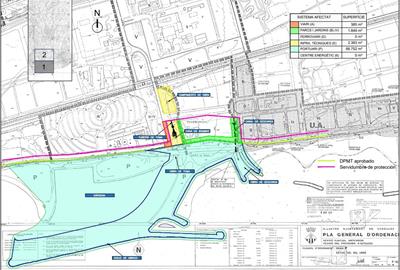 Endesa inicia la fase final del desmantellament de la Central Tèrmica del Foix amb la retirada de la infraestructura marítima. Ajuntament de Cubelles