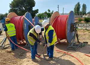 Endesa modernitza la xarxa elèctrica de Coma-ruga per fer front al creixement turístic  