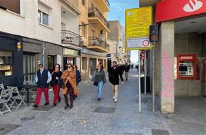 Entra en vigor la nova zona d’accés regulat a l’illa de vianants de la Platja de Calafell. Ajuntament de Calafell