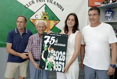 Entre premi Concurs de Cartells del 75è aniversari. Eix