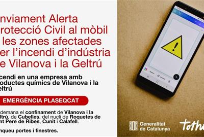 ERC demana responsabilitats al govern espanyol per les deficiències "greus" del sistema ES-Alert. EIX
