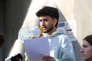 Estudiants de Medicina de la UdL demanen 