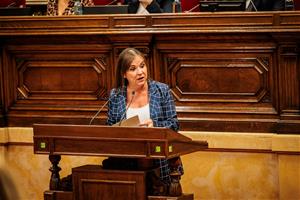 Eva García, diputada del Partit Popular al Parlament de Catalunya i regidora de l'Ajuntament de Sitges. Eix