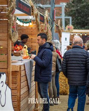 Èxit de la 361a Fira del Gall de Vilafranca amb gran afluència de públic familiar