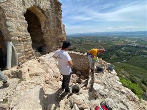 Finalitza la tercera fase de restauració del Castellot de Castellví de la Marca. Ajt Castellví de la Marca