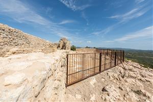 Finalitzen les obres de restauració del castell d’Olèrdola, ampliant l’espai visitable del conjunt monumental. Generalitat de Catalunya