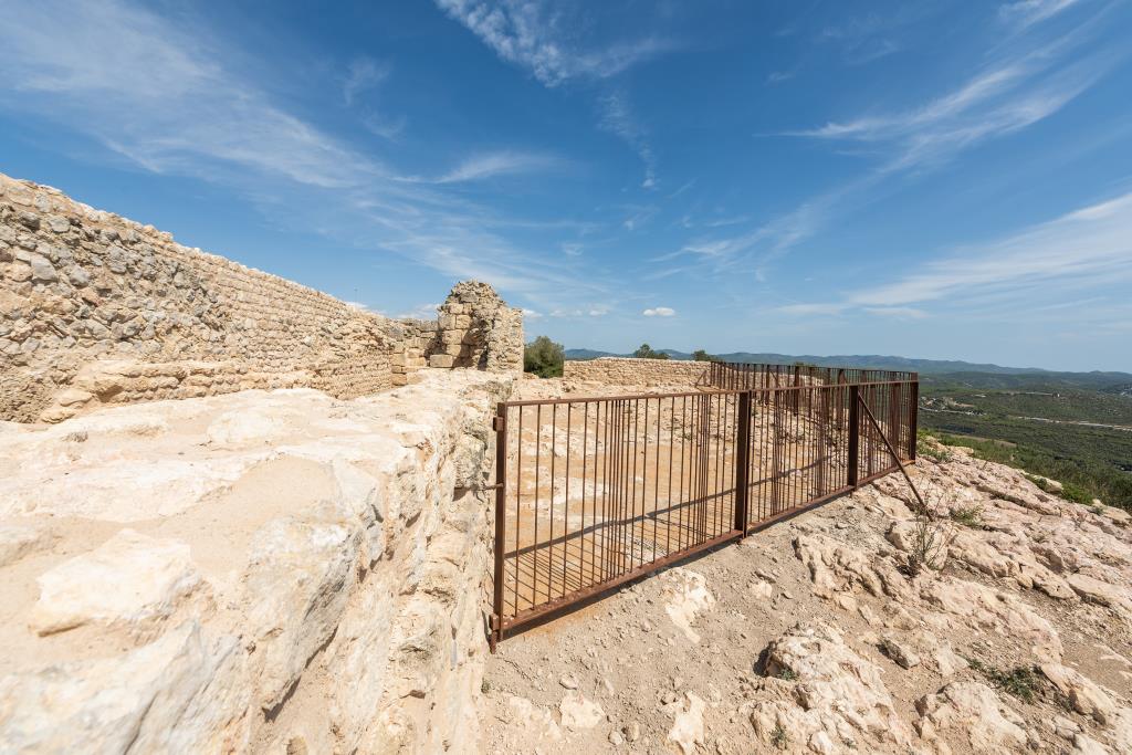 Finalitzen les obres de restauració del castell d’Olèrdola, ampliant l’espai visitable del conjunt monumental. Generalitat de Catalunya
