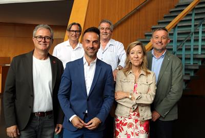 Foto de grup dels diferents presidents de l'AMI . ACN