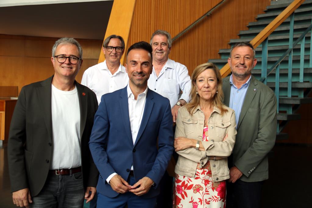 Foto de grup dels diferents presidents de l'AMI . ACN