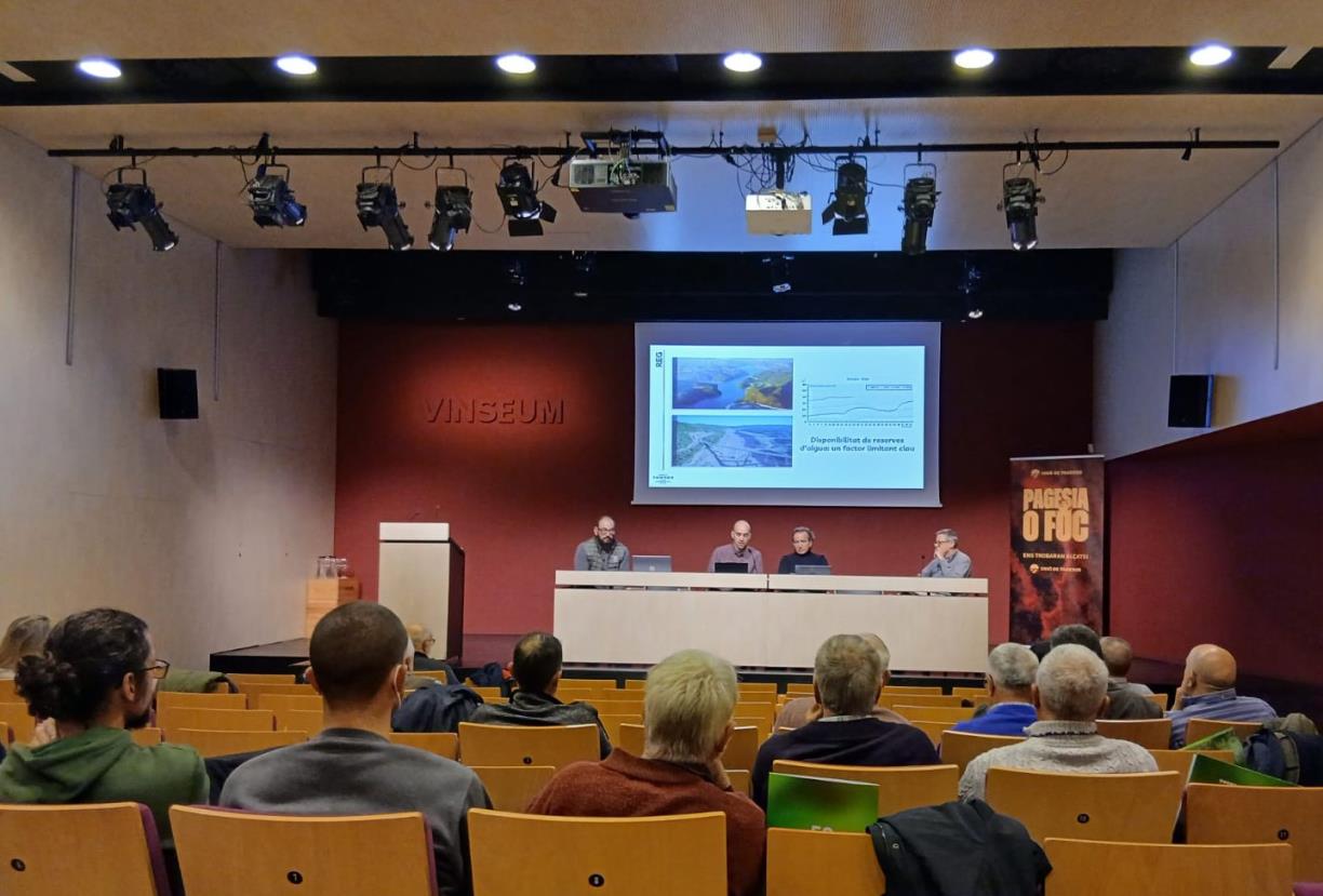 Foto de la jornada de vinya a Vilafranca del Penedès. Unió de Pagesos