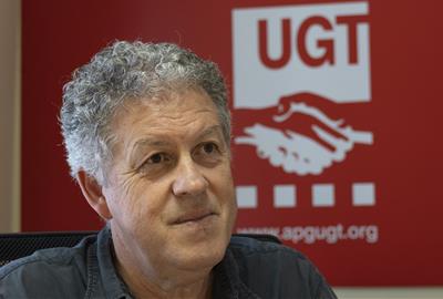 Francesc Rica, fins ara secretari general de la UGT a les comarques de l'Anoia, l'Alt Penedès i el Garraf. EIX