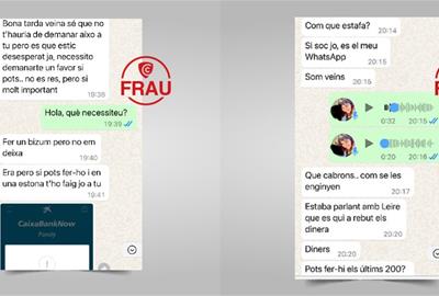 Frau per Bizum. Agència de Ciberseguretat