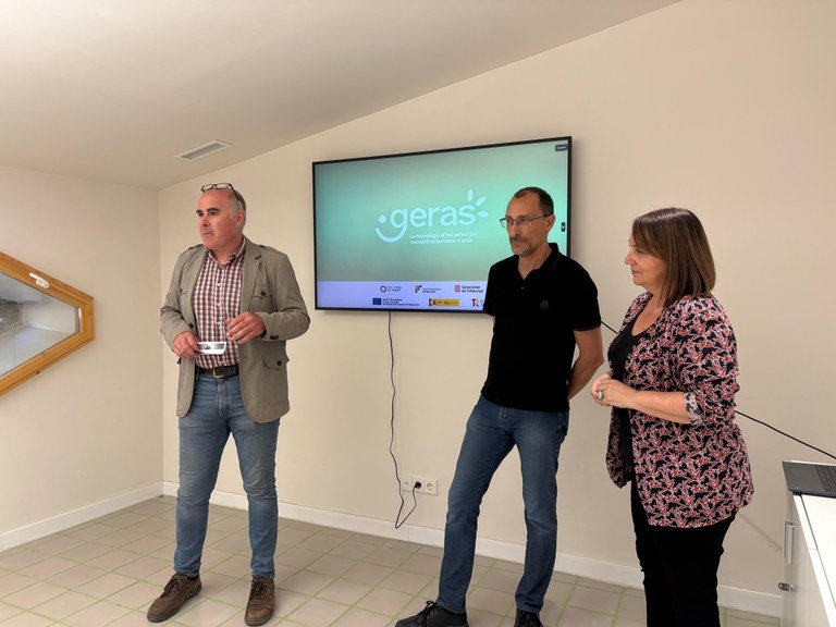 GERAS, el sistema pioner de l’Alt Penedès per a un envelliment actiu i segur a la llar. CC Alt Penedès