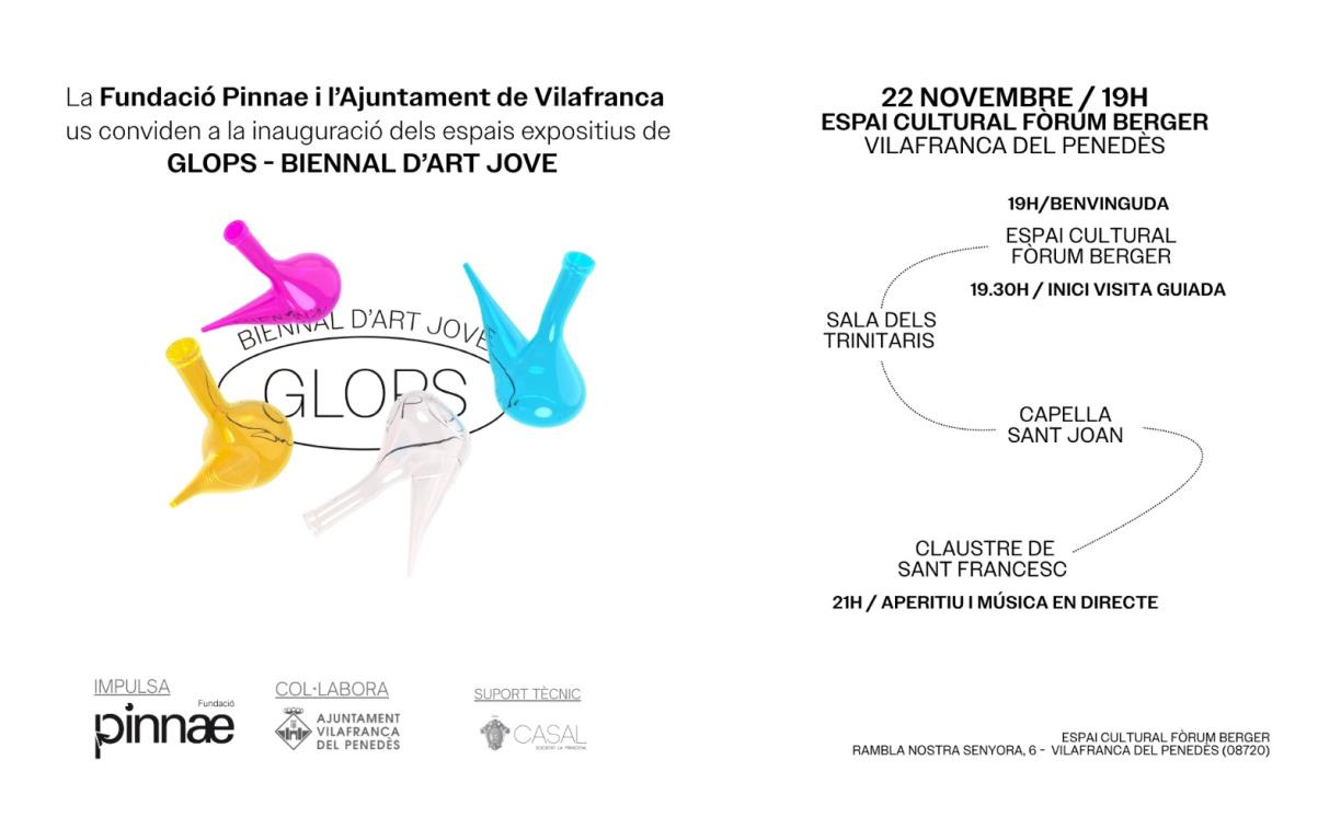 GLOPS Biennal d’Art Jove fa de Vilafranca del Penedès l’epicentre de les arts visuals de Catalunya. EIX