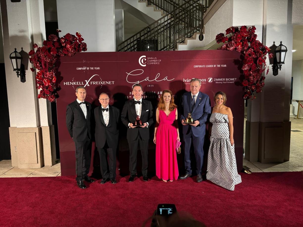 Henkell Freixenet, reconeguda com a Empresa de l’Any per la Cambra de Comerç Espanya–EE.UU.. Freixenet