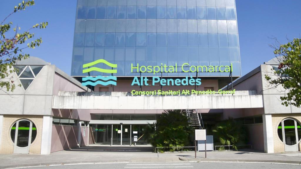 Hospital Comarcal de l'Alt Penedès. Eix