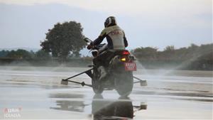Proves de vehicles a les actuals instal·lacions. Idiada
