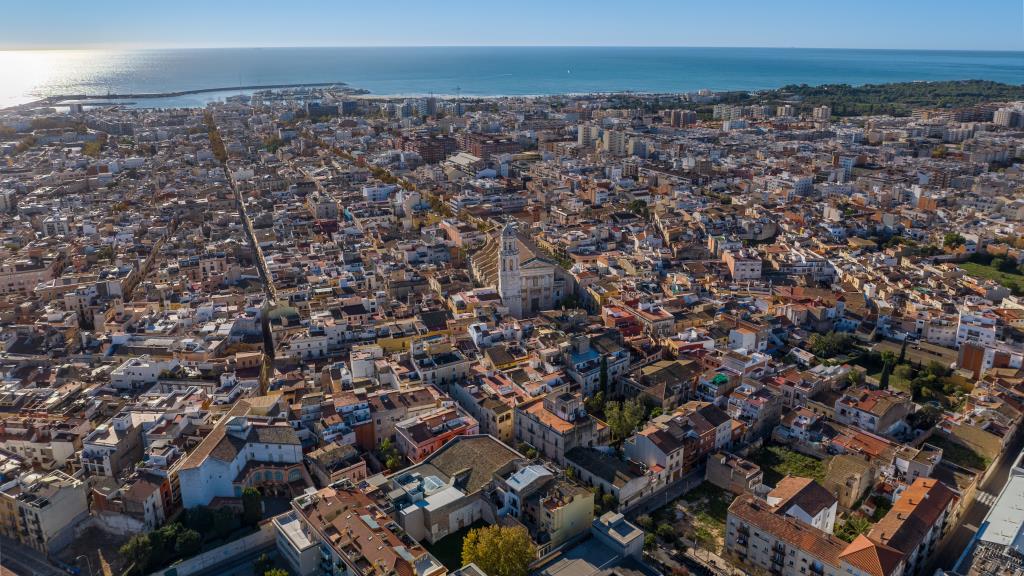 Imatge aèria de Vilanova i la Geltrú. AirMasdeu Drones