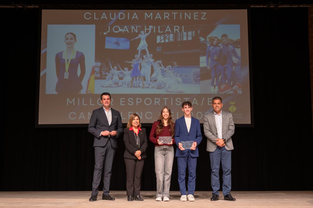 Imatge d'arxiu de la Nit de l'Esport de Canyelles. Eix