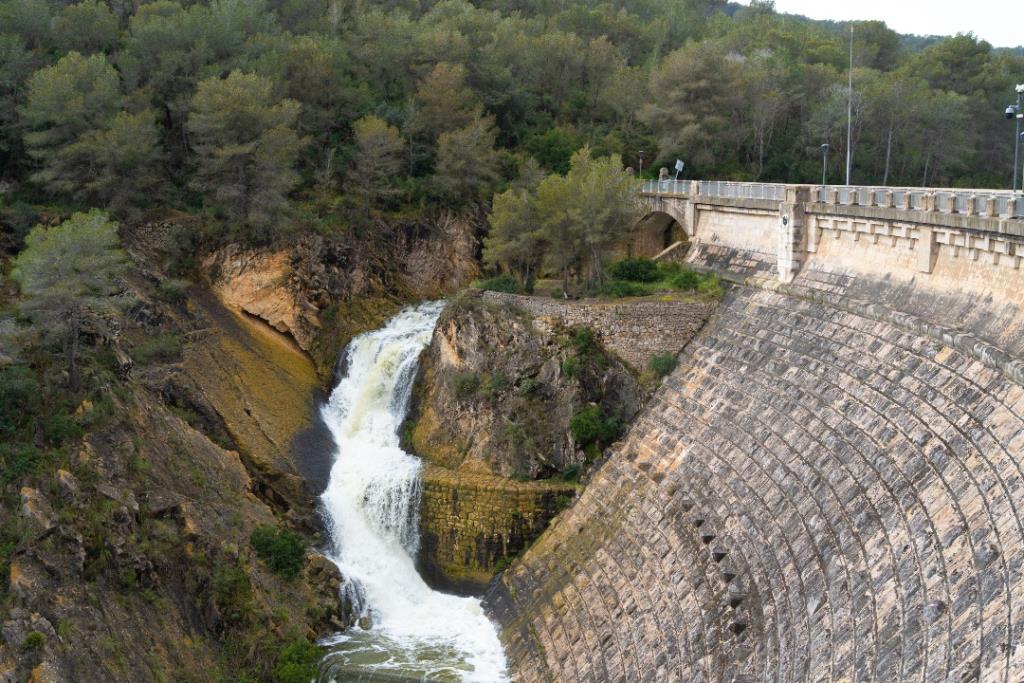 Imatge de l'embassament del Foix, a Castellet i la Gornal. Melcior Rafecas