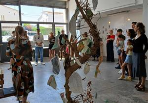 Imatge de l'exposició “LIMEN: Espais intermedis”. Eix