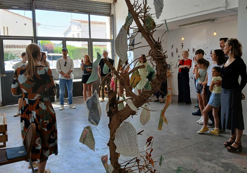 Imatge de l'exposició “LIMEN: Espais intermedis”. Eix