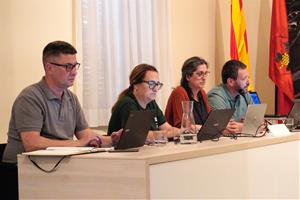 Imatge del ple de Sant Cugat Sesgarrigues . Eix