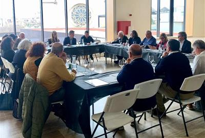 Imatge del plenari anual de la Fundació Pro Penedès. Eix