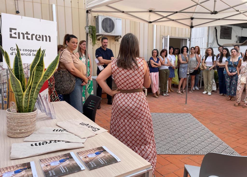 Inauguració del nou espai a Les Roquetes de Sant Pere de Ribes. Eix
